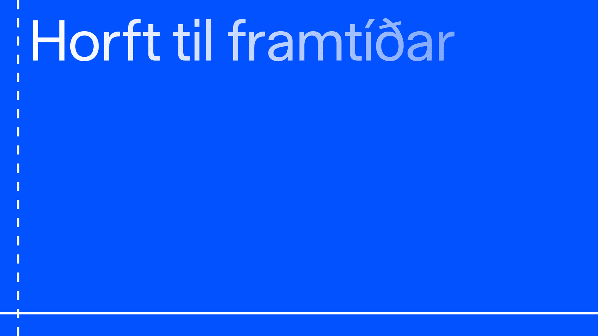Horft til framtíðar, ráðstefna