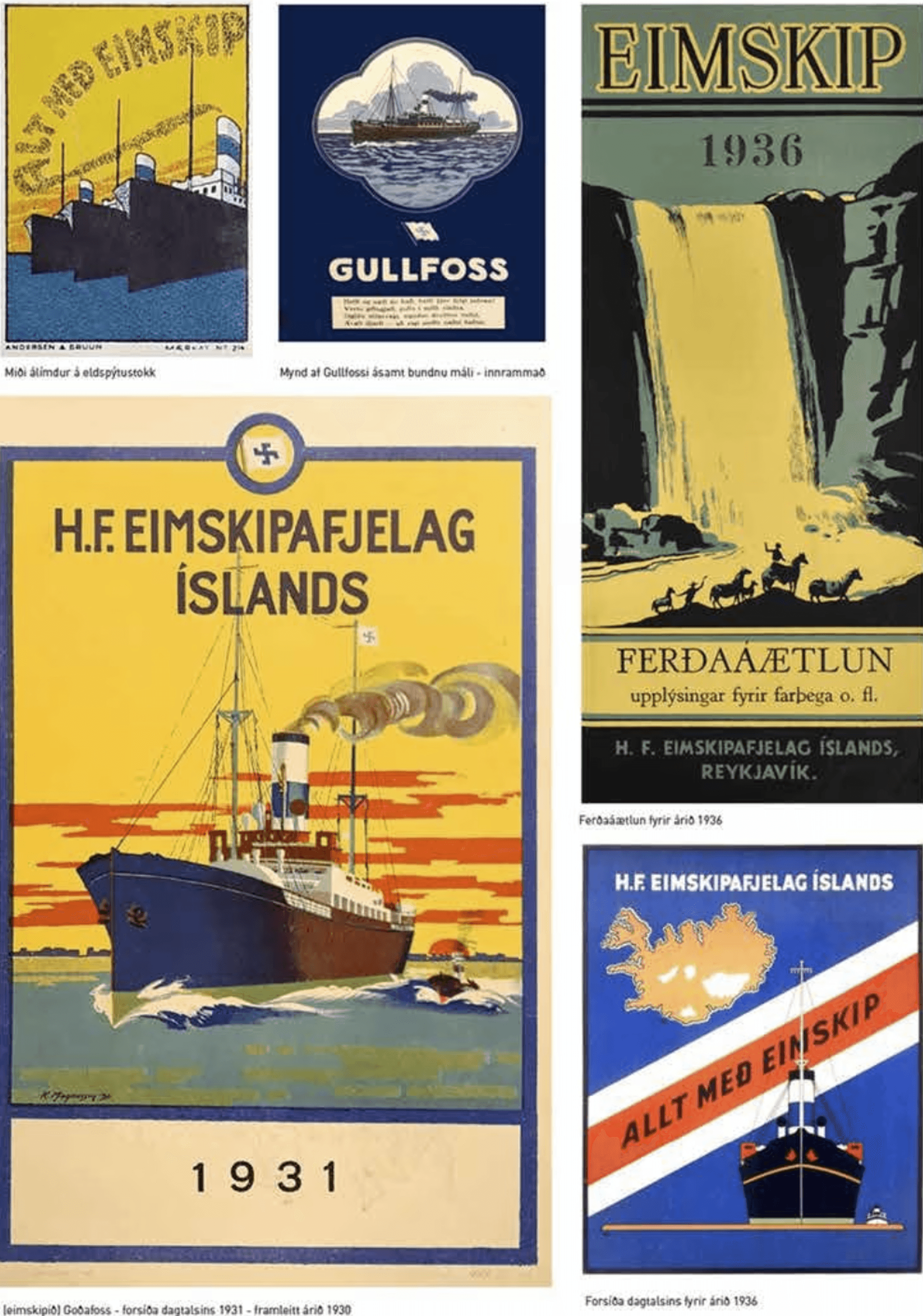 Kristján H. Magnússon, veggspjöld