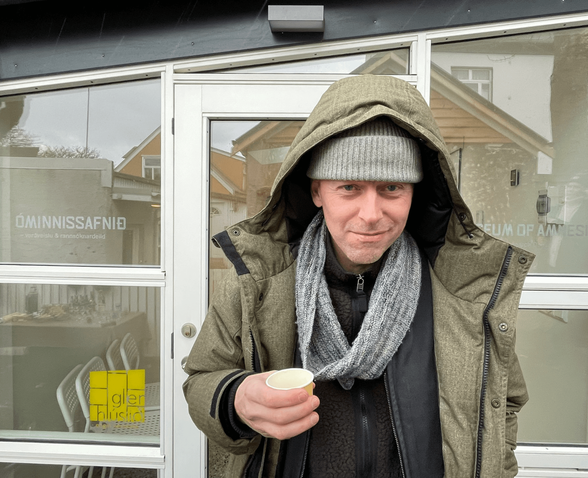 Óminnissafnið – Unnar Örn spjallar við gesti 