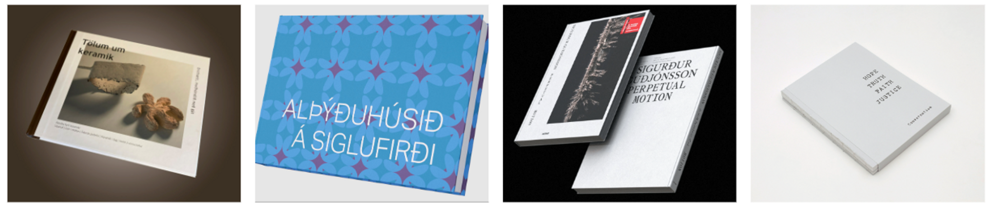 Icelandic Publications related to visual art
