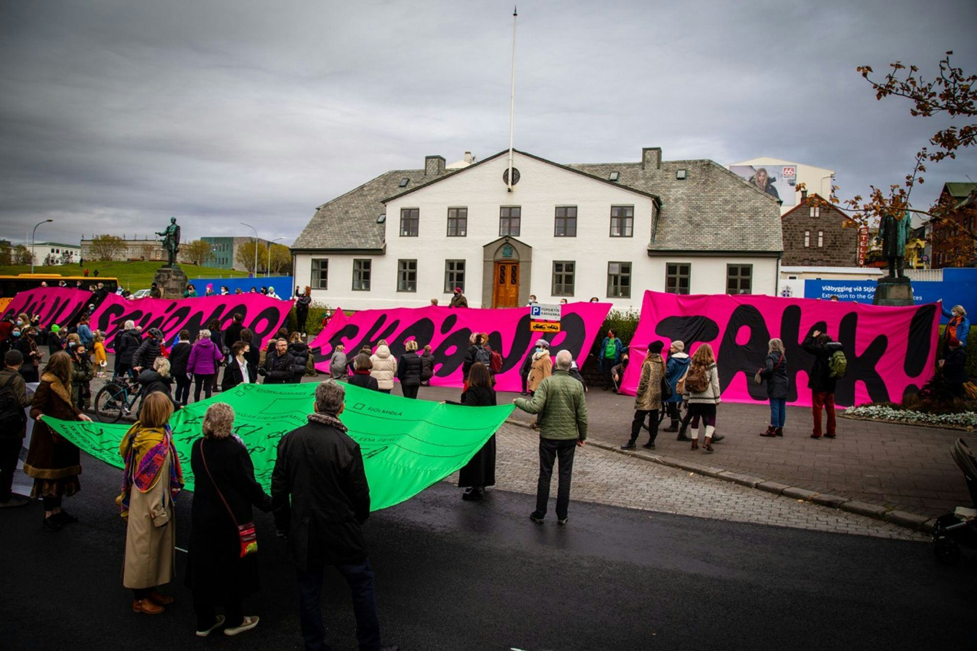 Magic Team In Search of Magic – A Proposal for a New Constitution for The Republic of Iceland. Photo: Owen Fiene